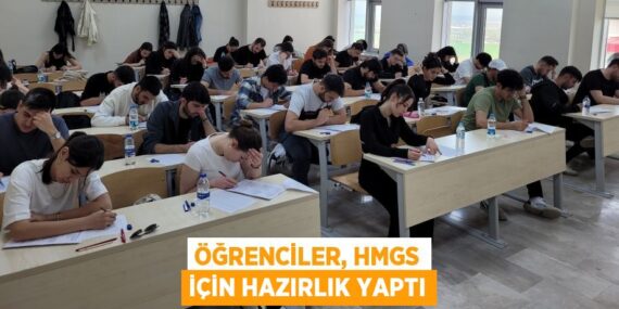 ÖĞRENCİLER, HMGS İÇİN HAZIRLIK YAPTI