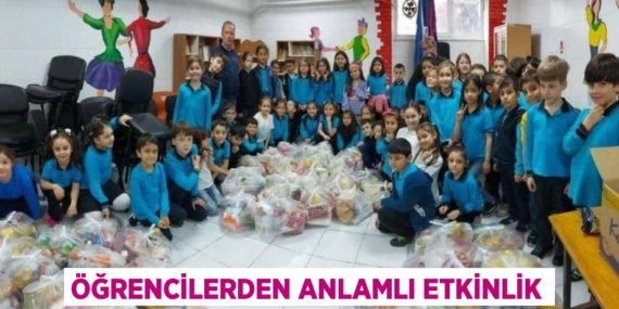 ÖĞRENCİLERDEN ANLAMLI ETKİNLİK