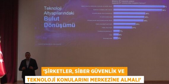 ‘ŞİRKETLER, SİBER GÜVENLİK VE TEKNOLOJİ KONULARINI MERKEZİNE ALMALI’