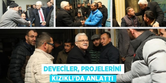 DEVECİLER, PROJELERİNİ KIZIKLI’DA ANLATTI