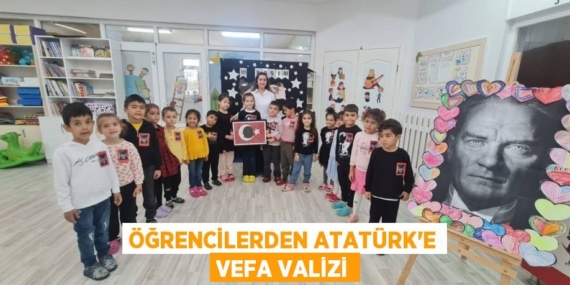 ÖĞRENCİLERDEN ATATÜRK’E VEFA VALİZİ