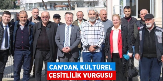 CAN’DAN, KÜLTÜREL ÇEŞİTLİLİK VURGUSU