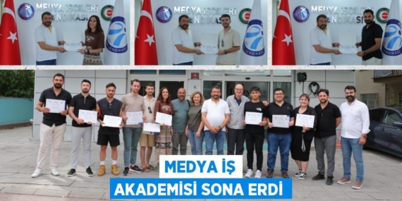 MEDYA İŞ AKADEMİSİ SONA ERDİ