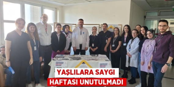YAŞLILARA SAYGI HAFTASI UNUTULMADI