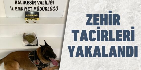 Zehir tacirleri yakalandı