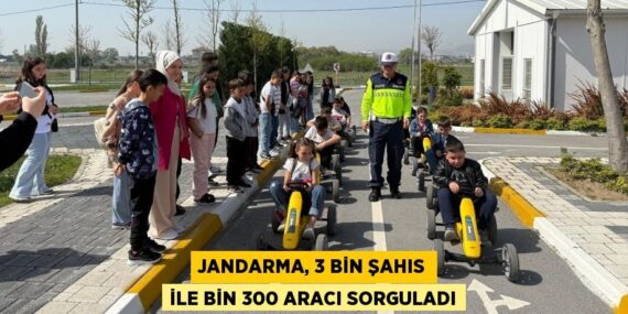 JANDARMA, 3 BİN ŞAHIS İLE BİN 300 ARACI SORGULADI