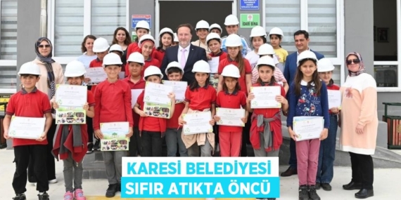 KARESİ BELEDİYESİ SIFIR ATIKTA ÖNCÜ