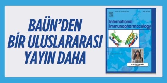 BAÜN’DEN BİR ULUSLARARASI YAYIN DAHA