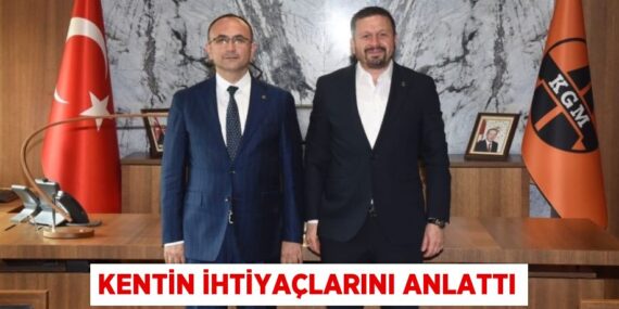 KENTİN İHTİYAÇLARINI ANLATTI