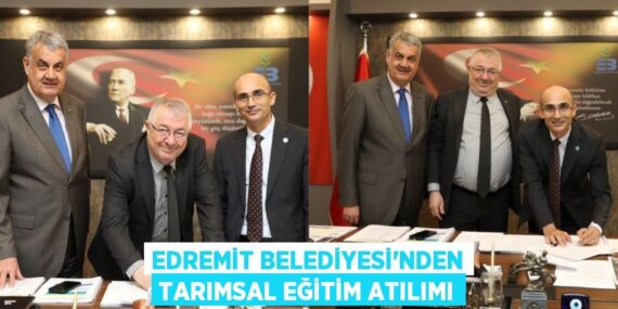 EDREMİT BELEDİYESİ’NDEN TARIMSAL EĞİTİM ATILIMI