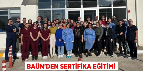 BAÜN’DEN SERTİFİKA EĞİTİMİ