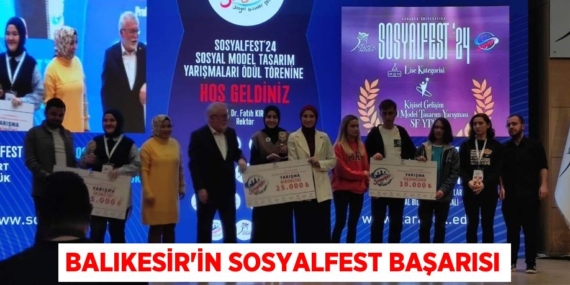 BALIKESİR’İN SOSYALFEST BAŞARISI