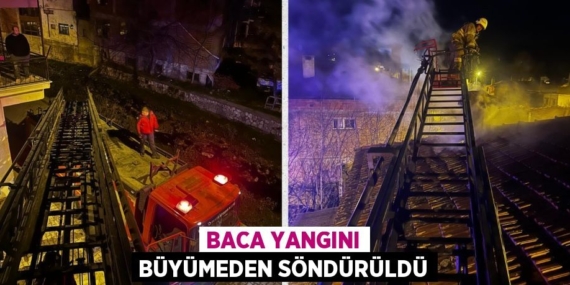 BACA YANGINI BÜYÜMEDEN SÖNDÜRÜLDÜ