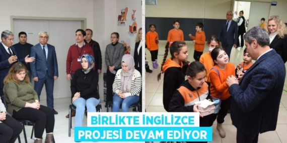 Birlikte İngilizce Projesi devam ediyor