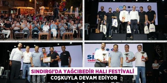 SINDIRGI’DA YAĞCIBEDİR HALI FESTİVALİ   COŞKUYLA DEVAM EDİYOR