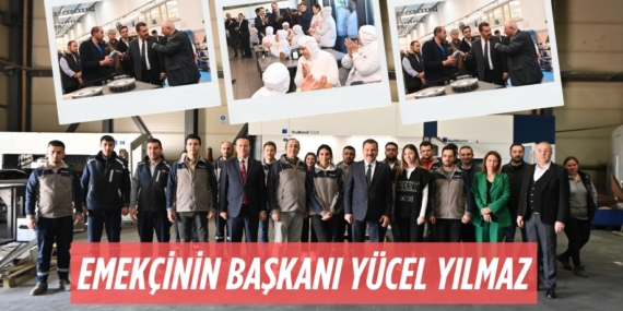 EMEKÇİNİN BAŞKANI YÜCEL YILMAZ