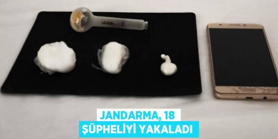 Jandarma, 18 şüpheliyi yakaladı