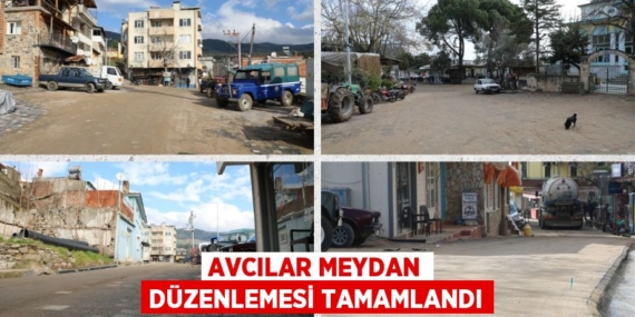 AVCILAR MEYDAN DÜZENLEMESİ TAMAMLANDI