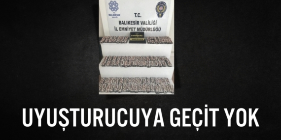 UYUŞTURUCUYA GEÇİT YOK