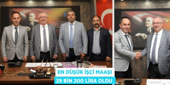 EN DÜŞÜK İŞÇİ MAAŞI 29 BİN 200 LİRA OLDU