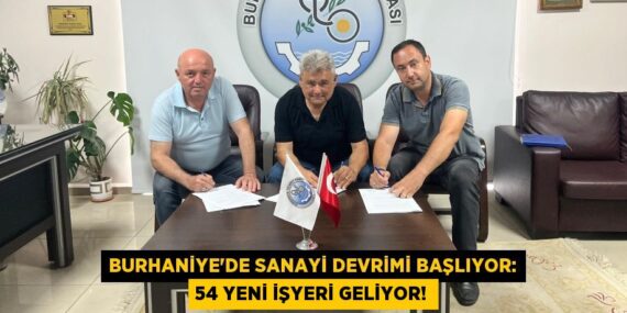 Burhaniye’de Sanayi Devrimi Başlıyor: 54 Yeni İşyeri Geliyor!