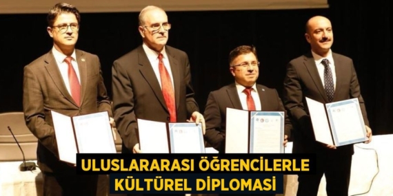 ULUSLARARASI ÖĞRENCİLERLE KÜLTÜREL DİPLOMASİ