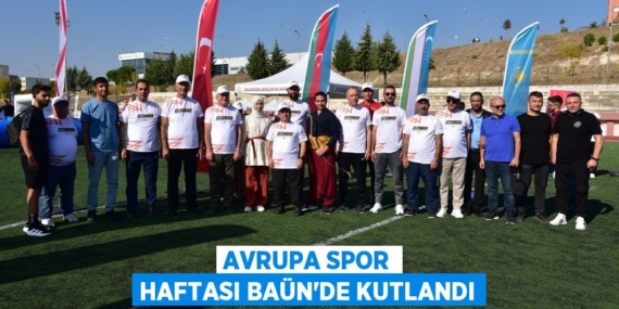 AVRUPA SPOR HAFTASI BAÜN’DE KUTLANDI