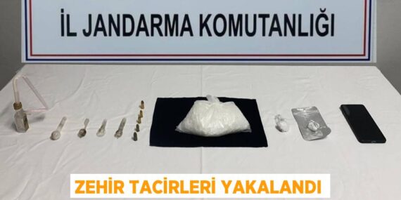 ZEHİR TACİRLERİ YAKALANDI