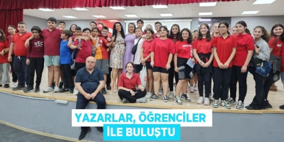 YAZARLAR, ÖĞRENCİLER İLE BULUŞTU