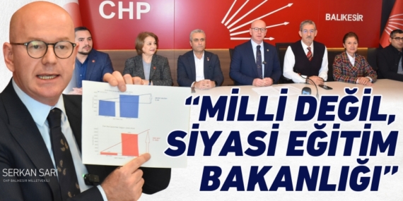 “MİLLİ DEĞİL, SİYASİ EĞİTİM BAKANLIĞI”