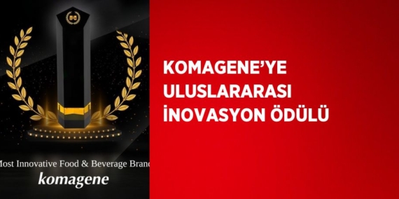 KOMAGENE’YE ULUSLARARASI İNOVASYON ÖDÜLÜ