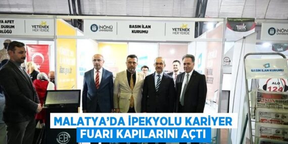 MALATYA’DA İPEKYOLU KARİYER FUARI KAPILARINI AÇTI