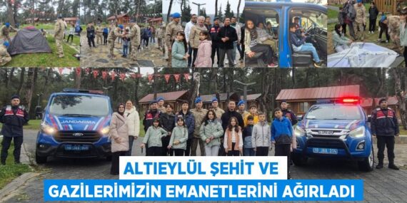 ALTIEYLÜL ŞEHİT VE GAZİLERİMİZİN EMANETLERİNİ AĞIRLADI