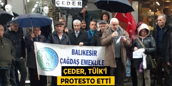 ÇEDER, TÜİK’İ  PROTESTO ETTİ