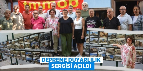 DEPREME DUYARLILIK  SERGİSİ AÇILDI