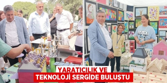 YARATICILIK VE TEKNOLOJİ SERGİDE BULUŞTU