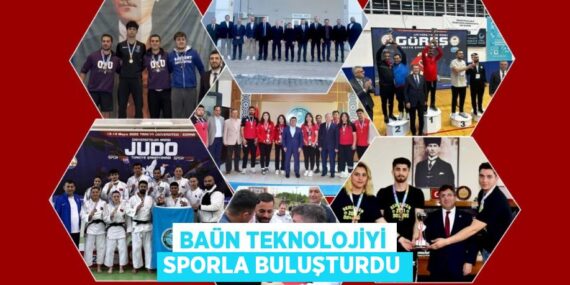 BAÜN TEKNOLOJİYİ SPORLA BULUŞTURDU