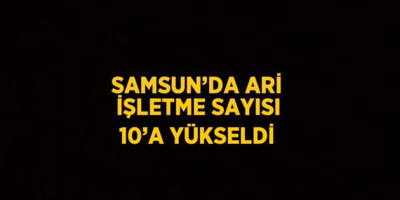 SAMSUN’DA ARİ İŞLETME SAYISI 10’A YÜKSELDİ