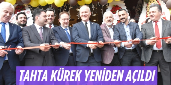TAHTA KÜREK YENİDEN AÇILDI