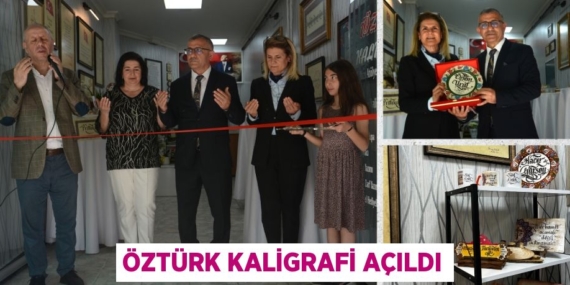 ÖZTÜRK KALİGRAFİ AÇILDI