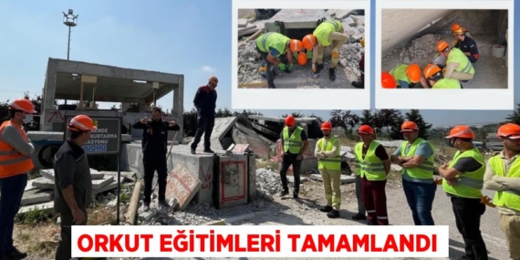 ORKUT EĞİTİMLERİ TAMAMLANDI