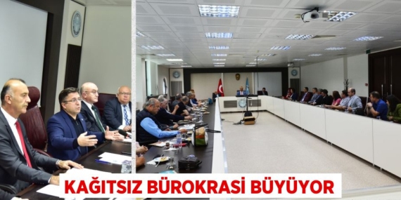 KAĞITSIZ BÜROKRASİ BÜYÜYOR