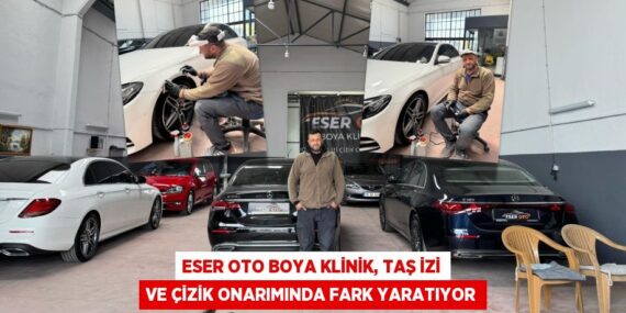 ESER OTO BOYA KLİNİK, TAŞ İZİ VE ÇİZİK ONARIMINDA FARK YARATIYOR