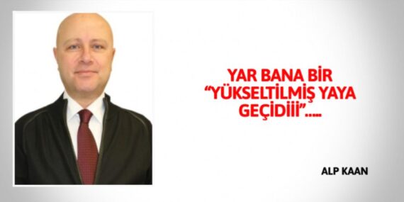 YAR BANA BİR “YÜKSELTİLMİŞ YAYA GEÇİDİİİ”…..