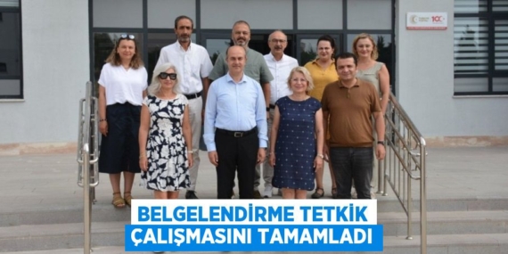 BELGELENDİRME TETKİK ÇALIŞMASINI TAMAMLADI