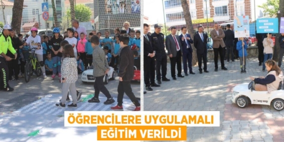 ÖĞRENCİLERE UYGULAMALI EĞİTİM VERİLDİ
