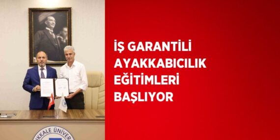 İŞ GARANTİLİ AYAKKABICILIK EĞİTİMLERİ BAŞLIYOR