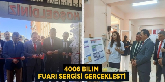 4006 BİLİM FUARI SERGİSİ GERÇEKLEŞTİ