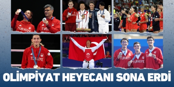 OLİMPİYAT HEYECANI SONA ERDİ