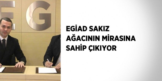 EGİAD SAKIZ AĞACININ MİRASINA SAHİP ÇIKIYOR